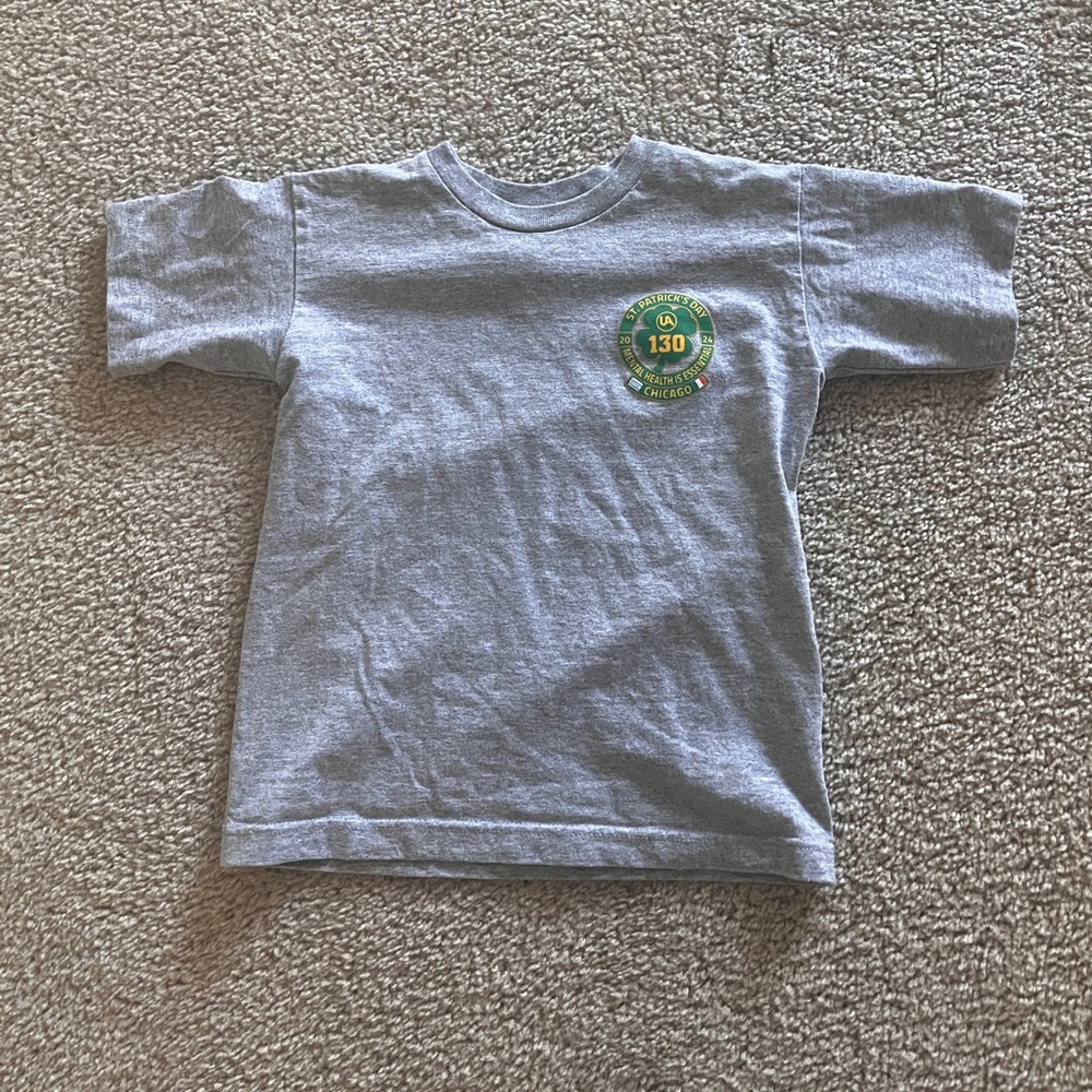Kids Chicago St. Patrick’s Day Mental Health Is Essential Short- Sleeve T-Shirt